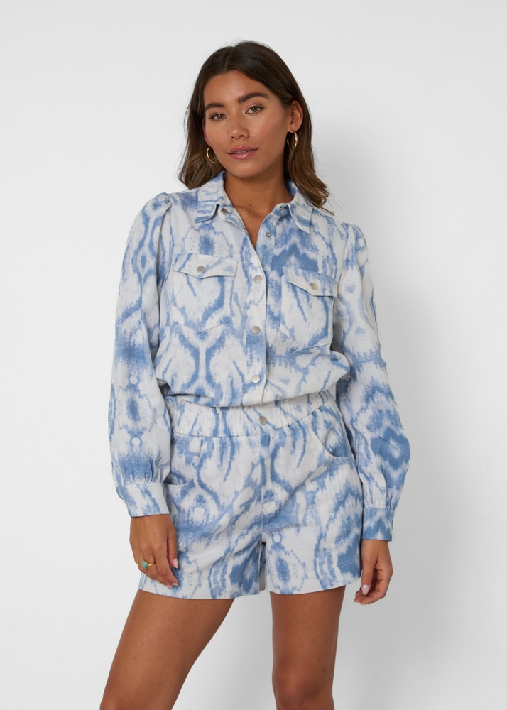 Maya blouse blauw