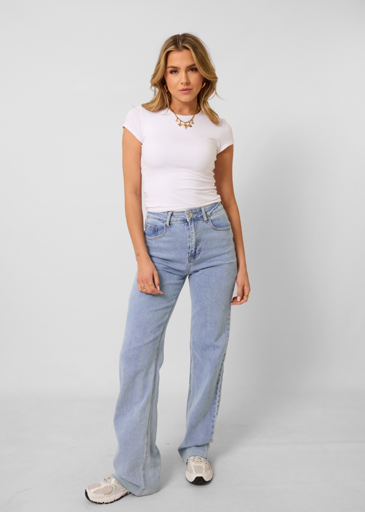 Lott wide leg blauw