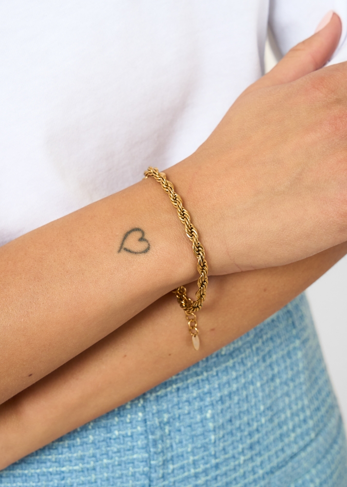 Cita armband goud