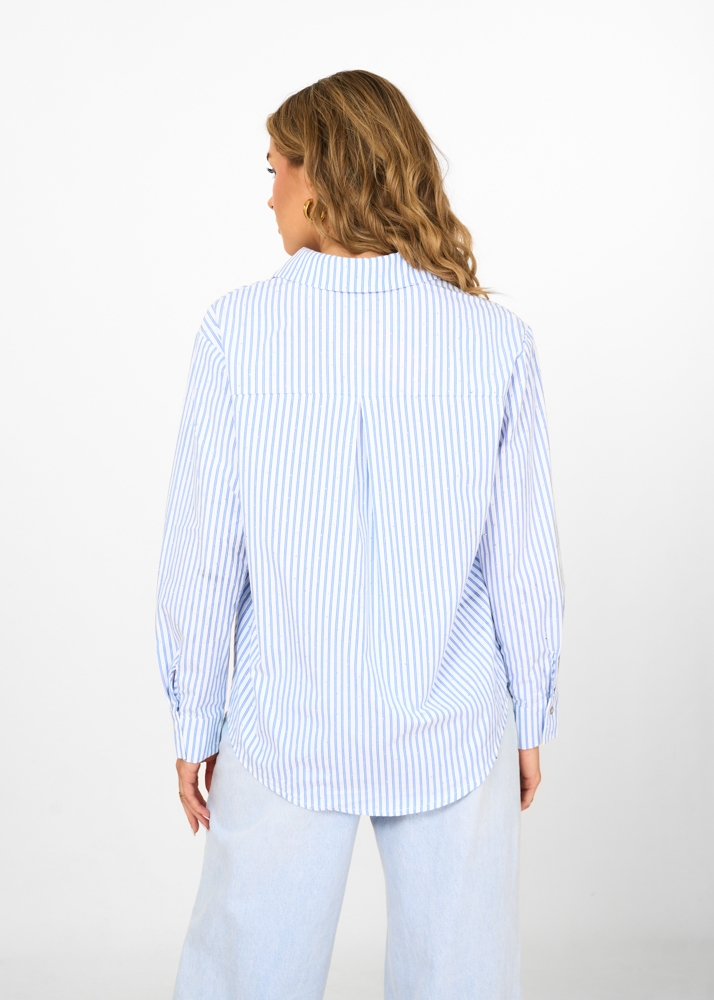 Dionne blouse blauw