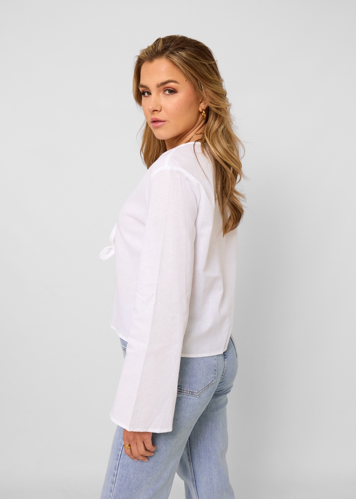 Jolijn blouse wit