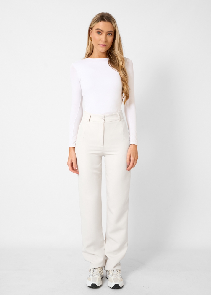 Romy pantalon tall wit