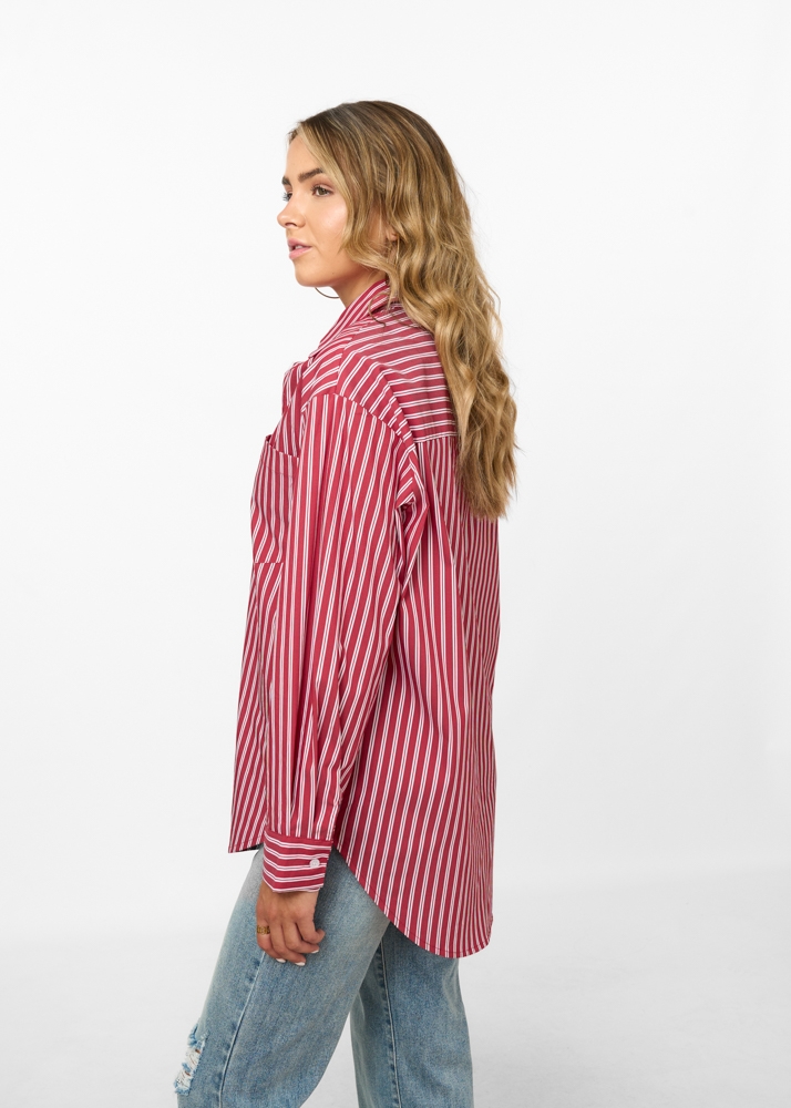 Bowi blouse rood