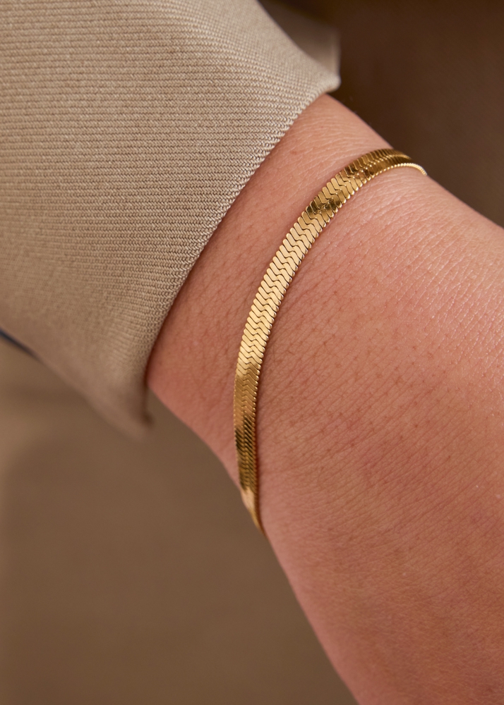 Kiki armband goud