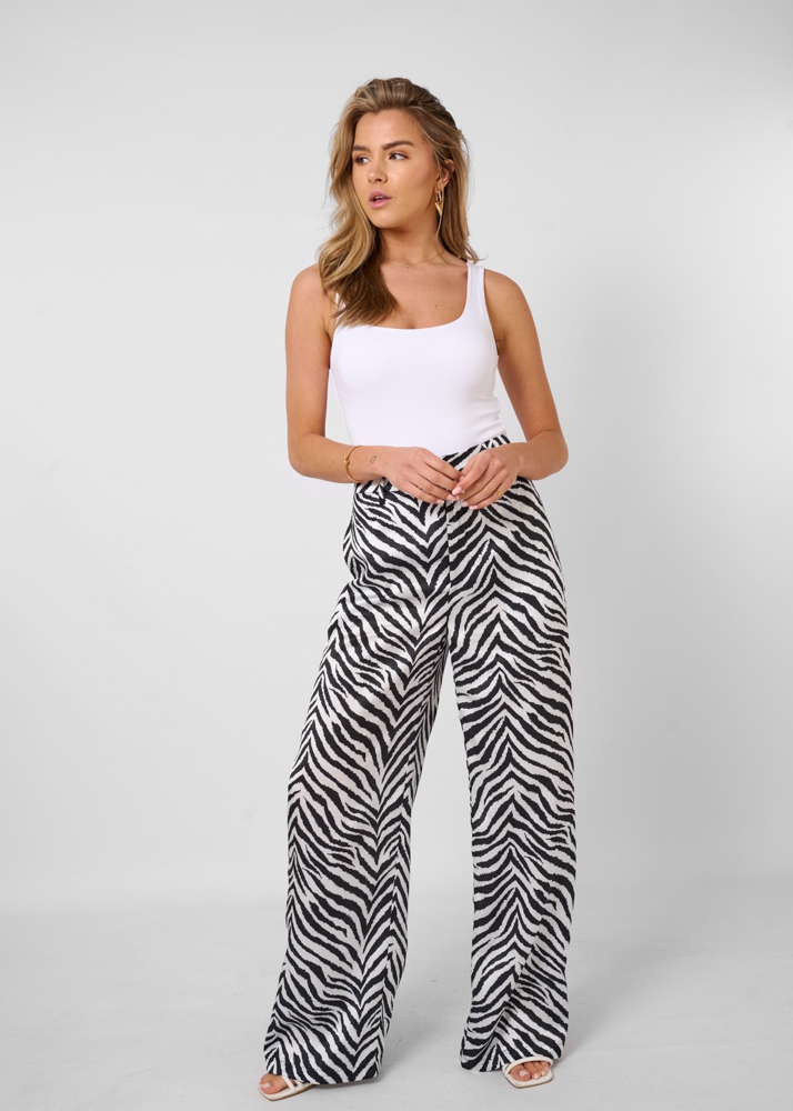 Myrthe zebra pantalon