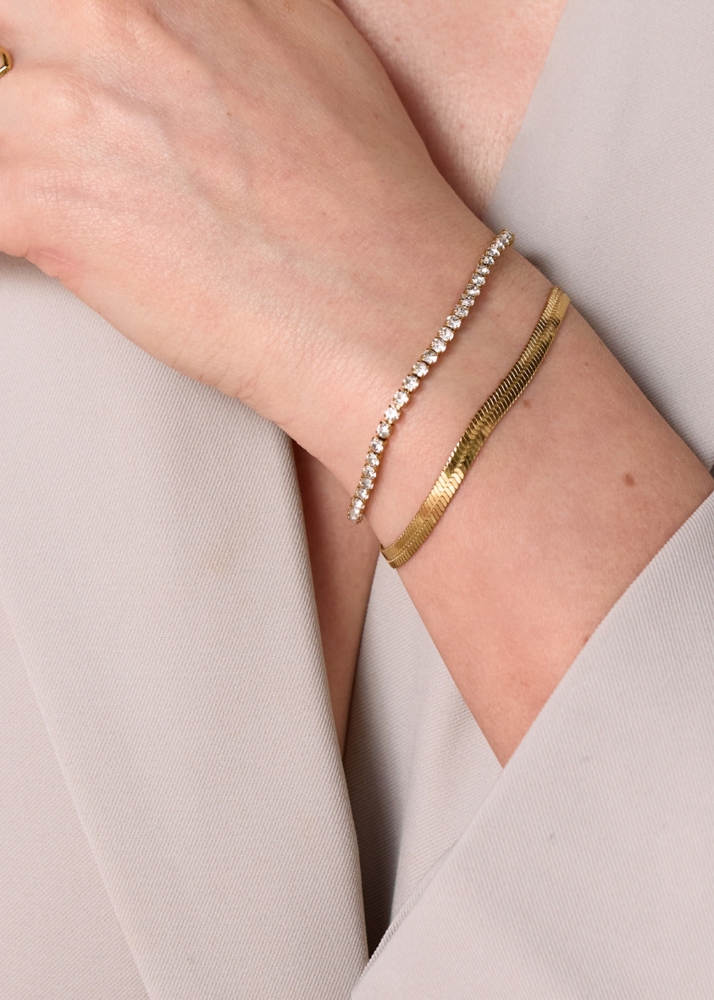 Kiki armband goud