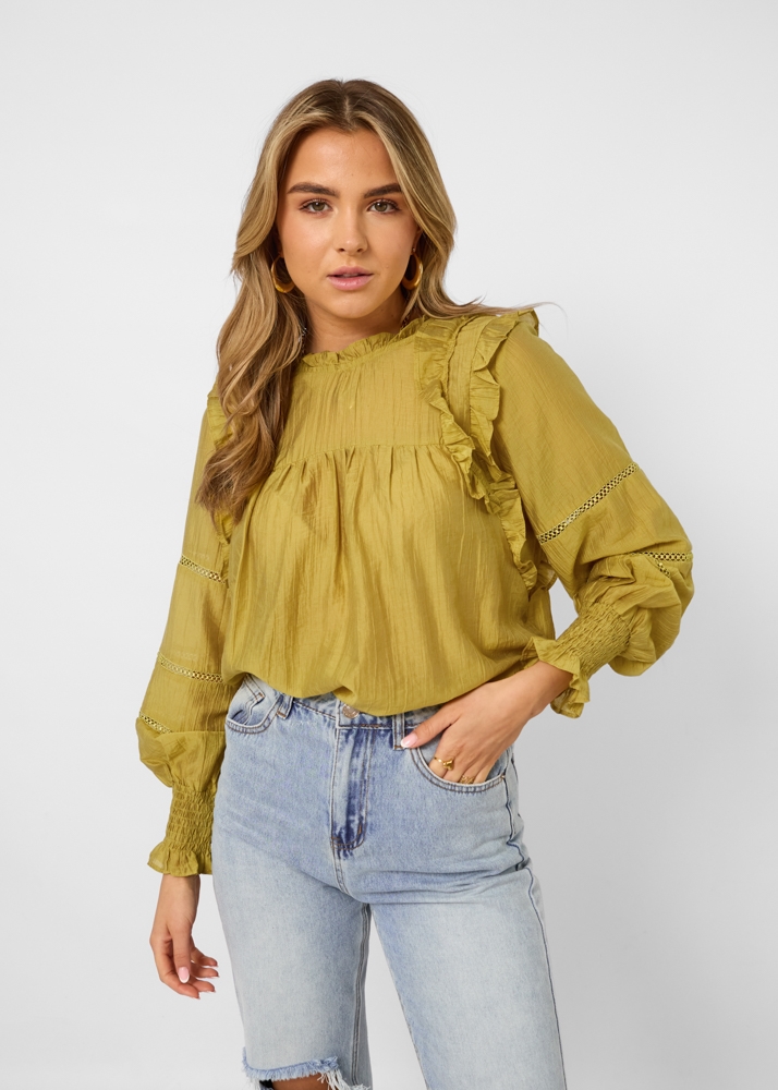 Harper blouse groen