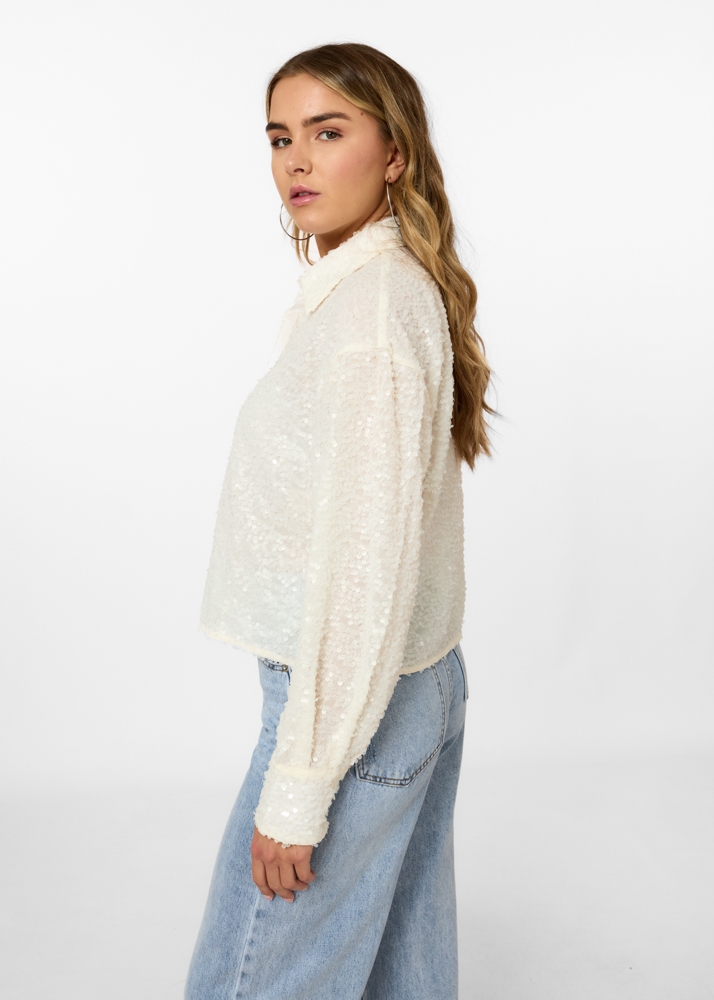 Lily blouse wit