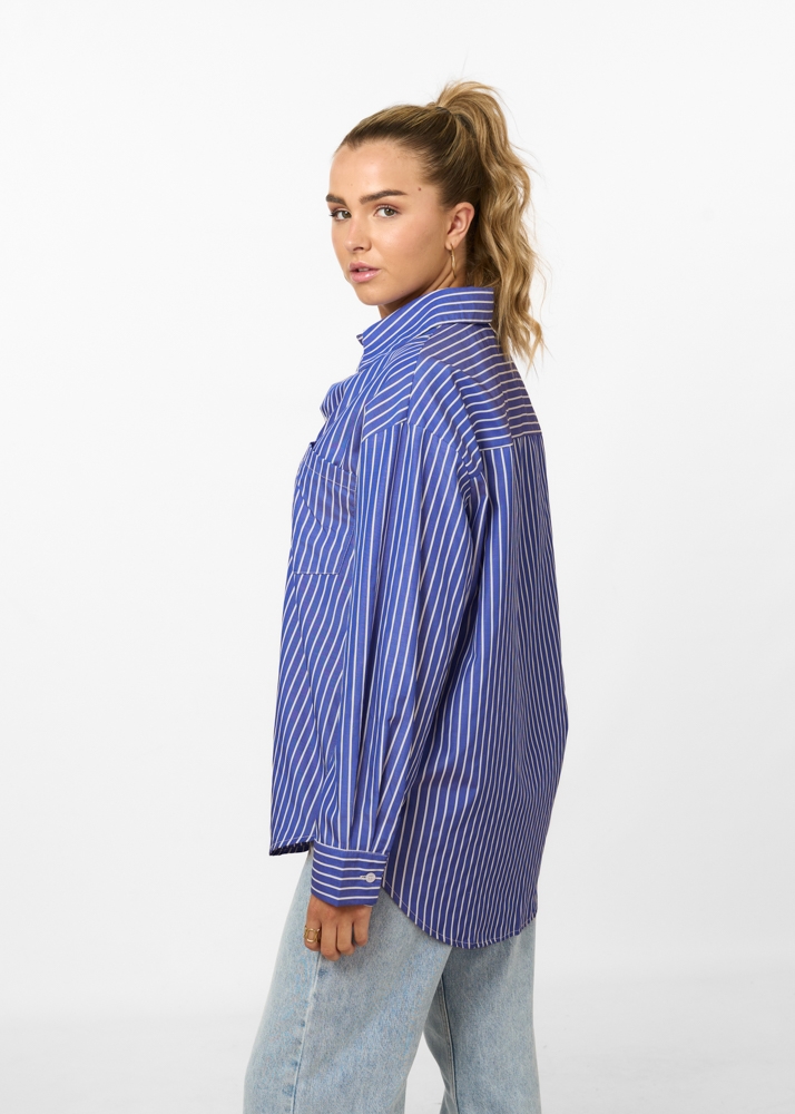 Kaat blouse blauw