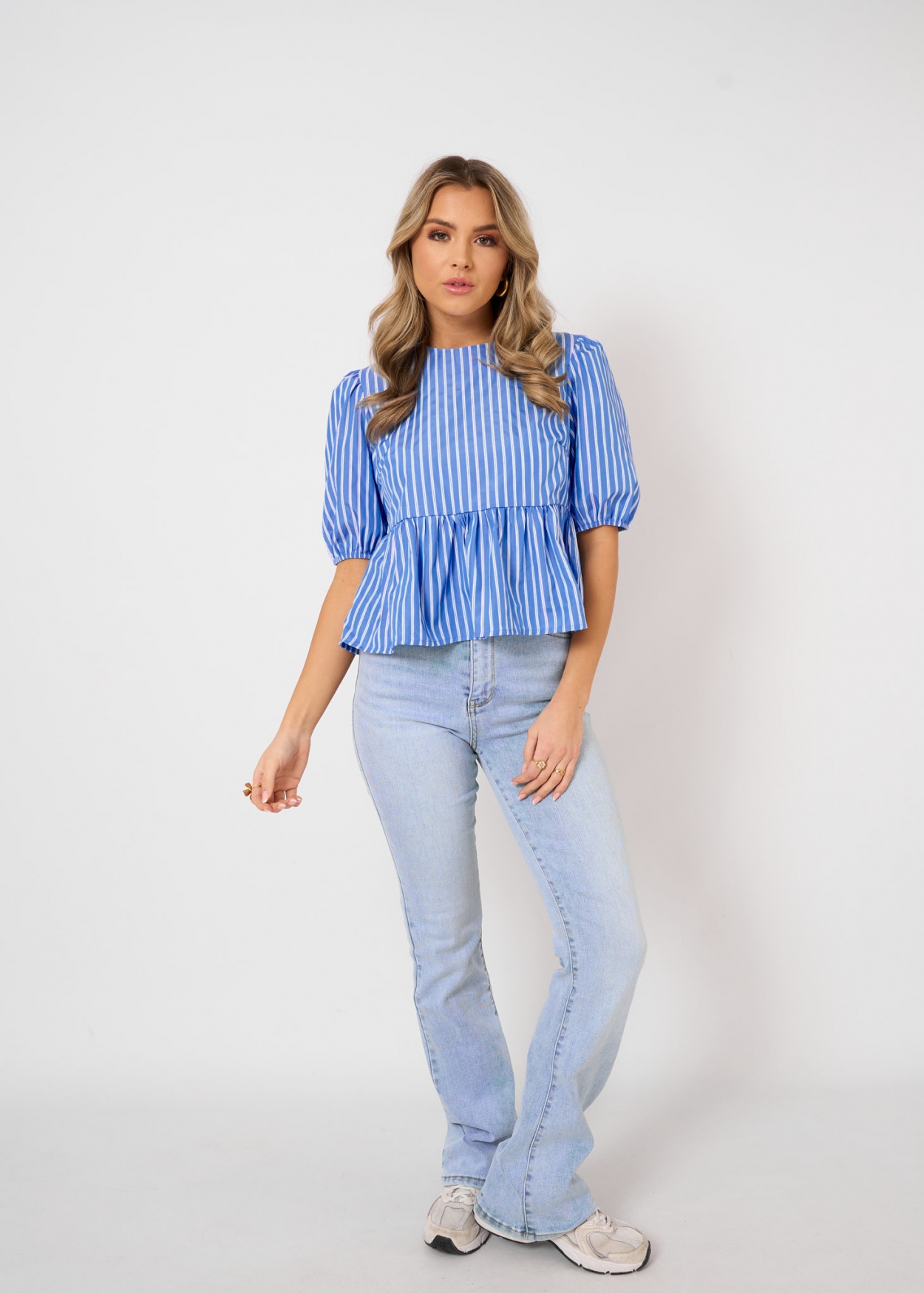 Lauren top blauw