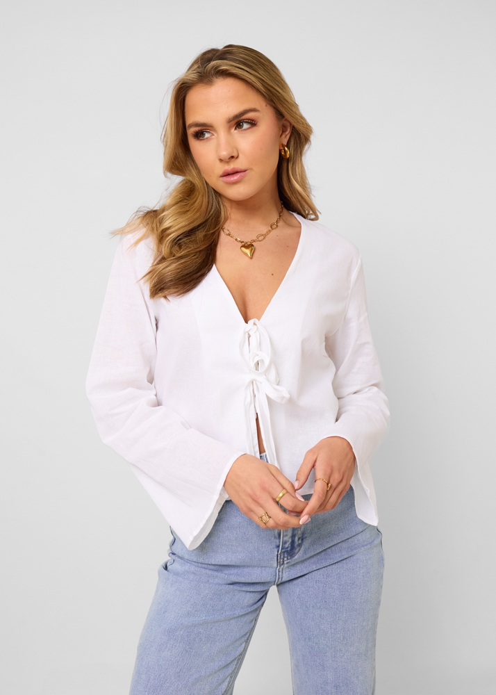 Jolijn blouse wit