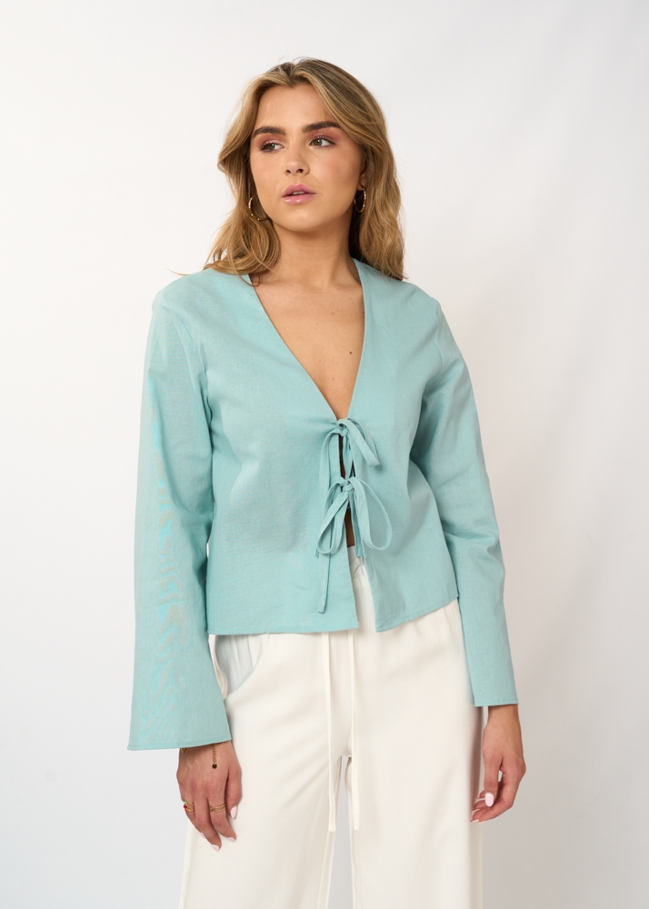 Jolijn blouse blauw