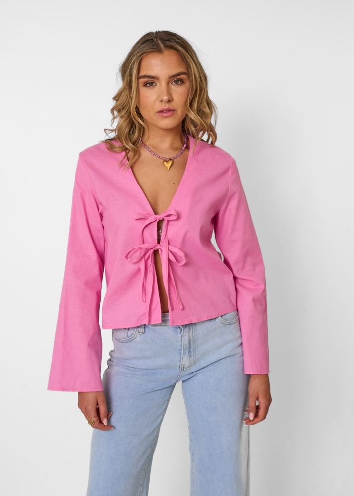 Jolijn blouse roze