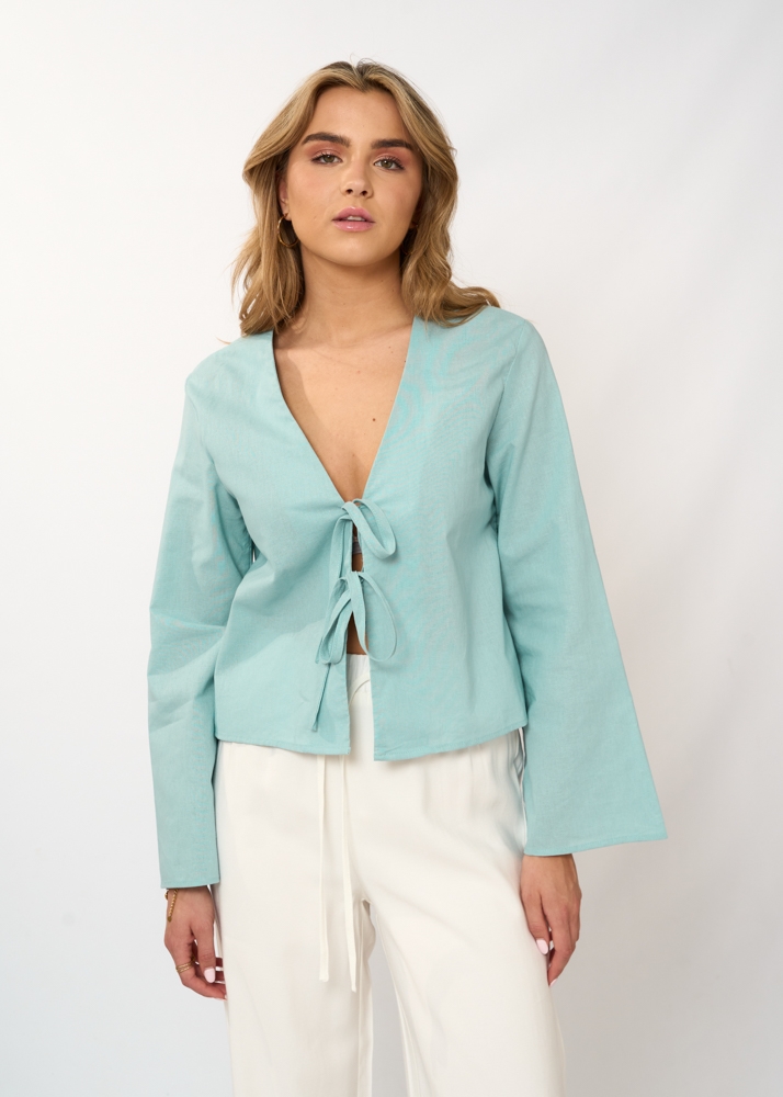 Jolijn blouse blauw