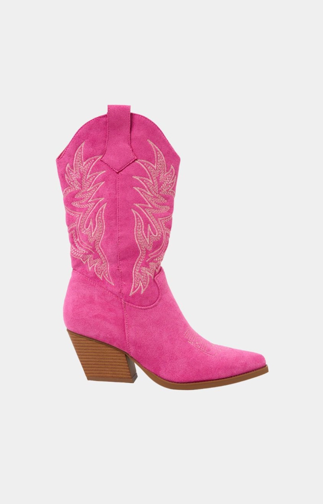 Ivy cowboy boots fuchsia