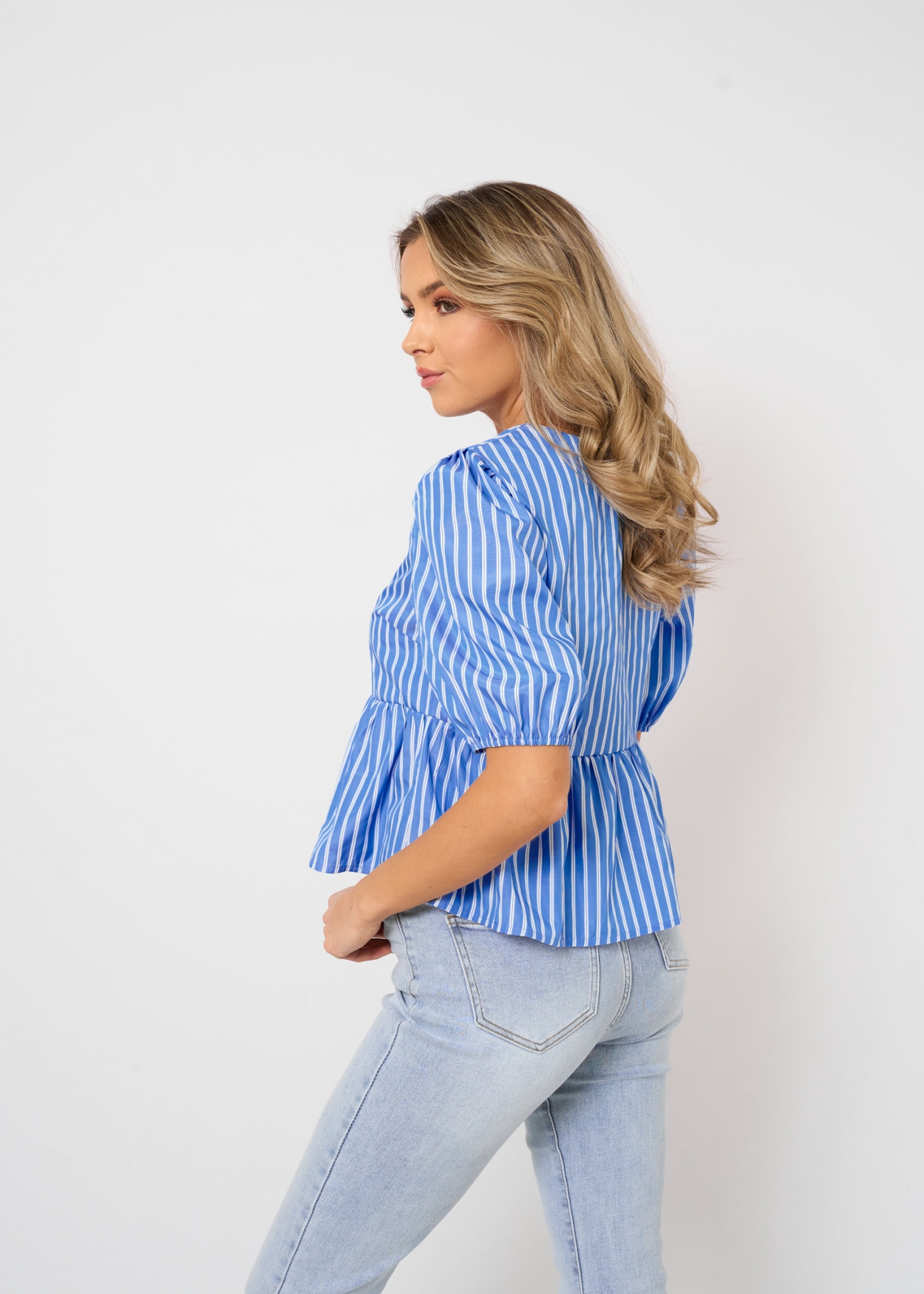 Lauren top blauw