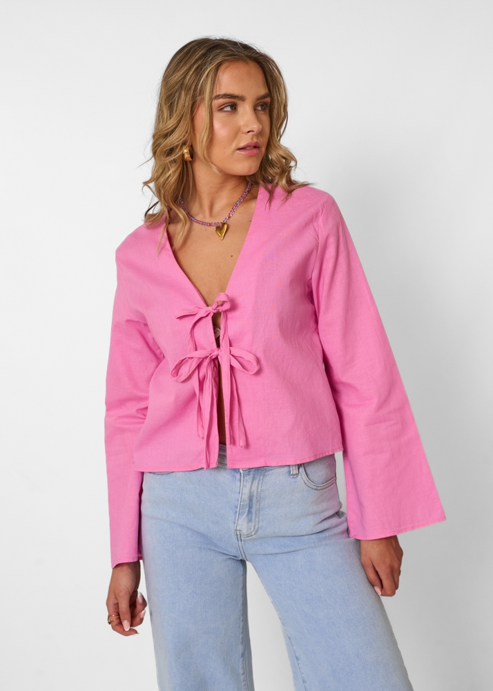 Jolijn blouse roze