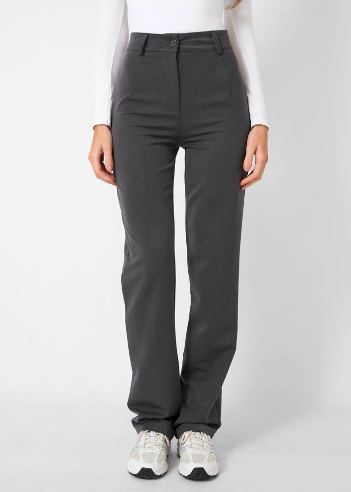 Romy pantalon tall donkergrijs