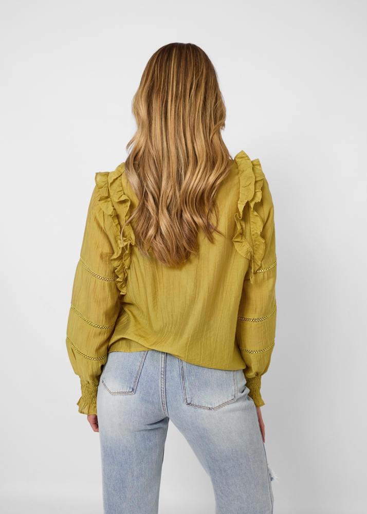 Harper blouse groen