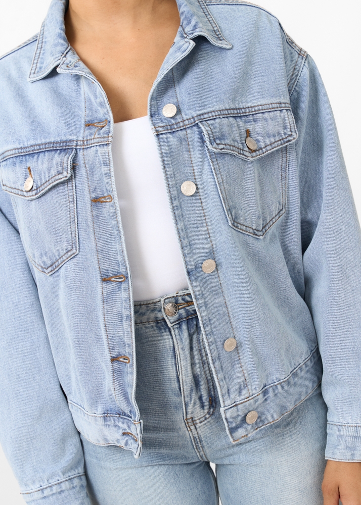 Denim jacket lichtblauw