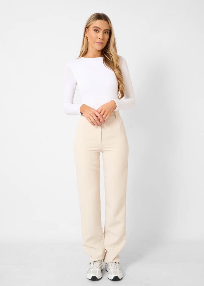 Romy pantalon tall creme