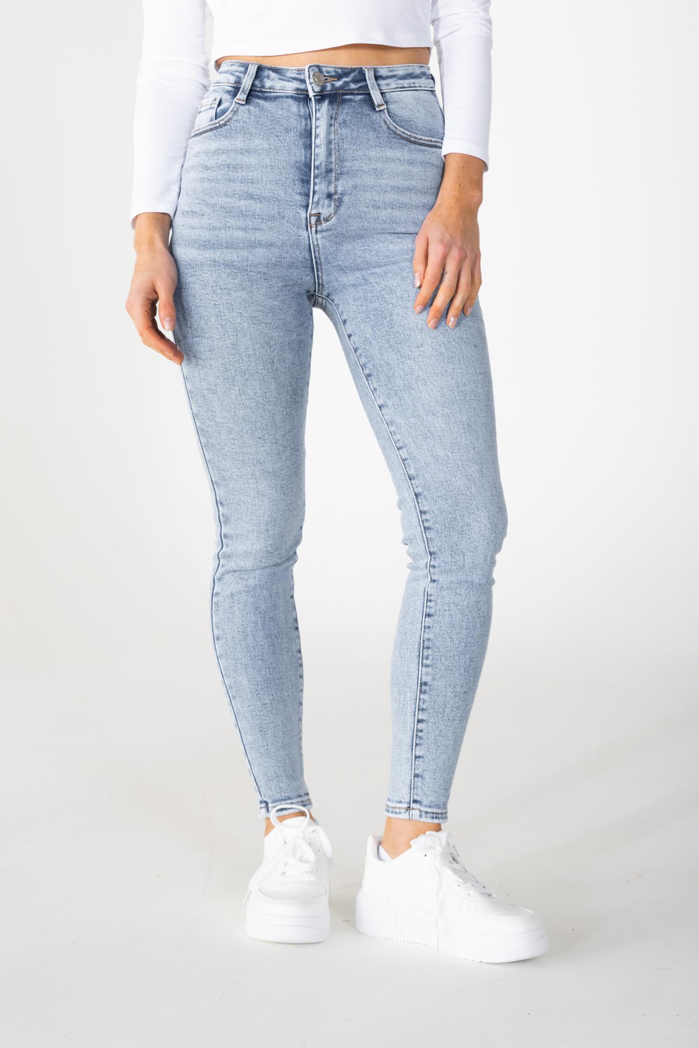 jungle Twinkelen kan zijn Donkerblauwe skinny jeans | Jeans | tess v
