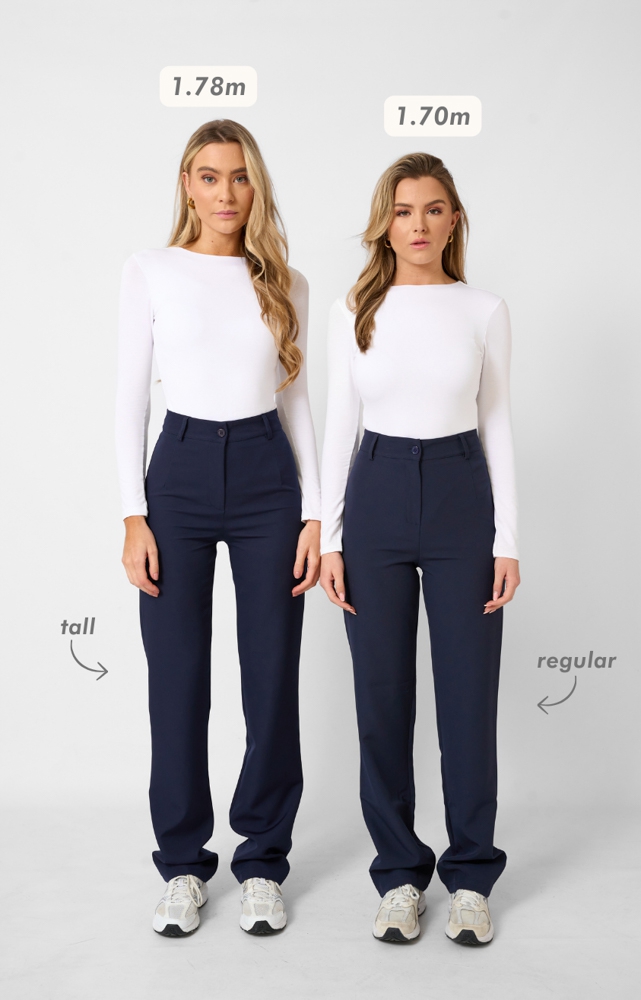 Romy pantalon tall donkerblauw