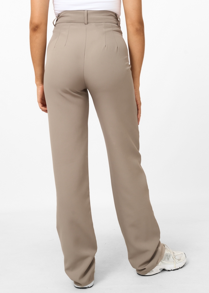 Romy pantalon tall taupe