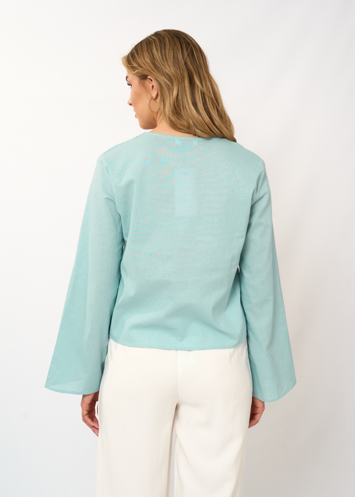 Jolijn blouse blauw