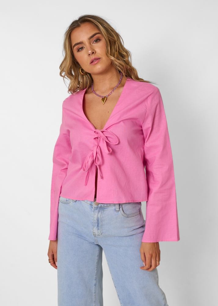 Jolijn blouse roze