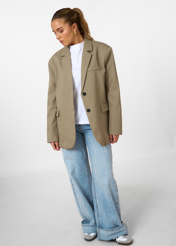 Suus blazer taupe