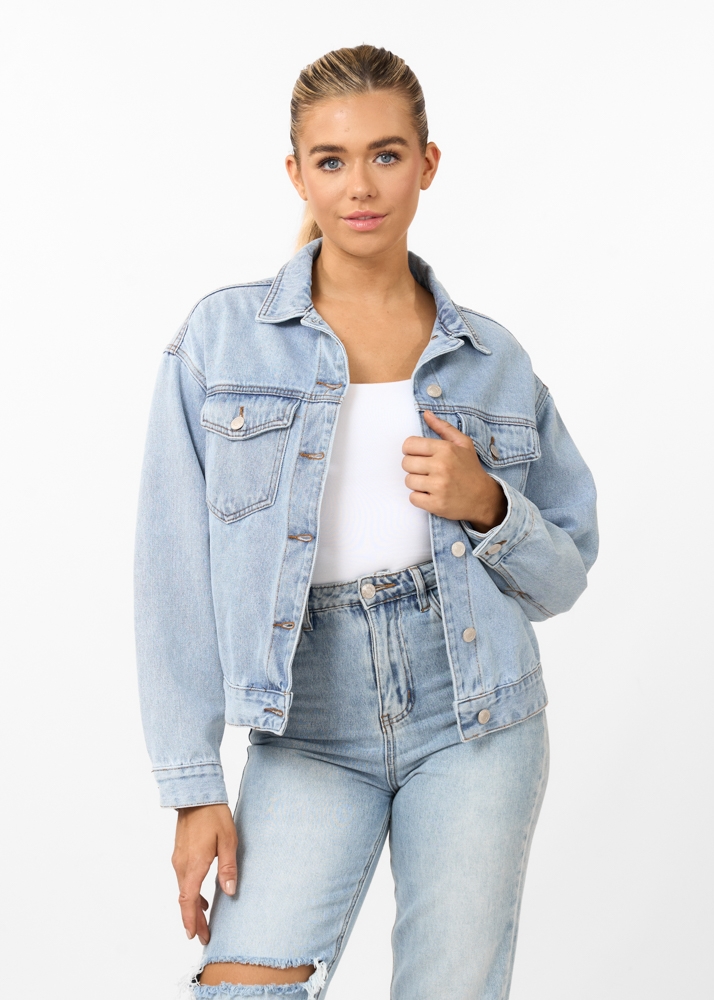 Denim jacket lichtblauw