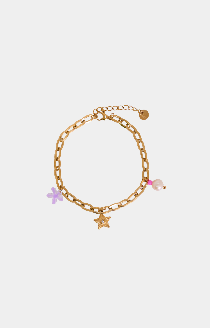 Rosie armband goud