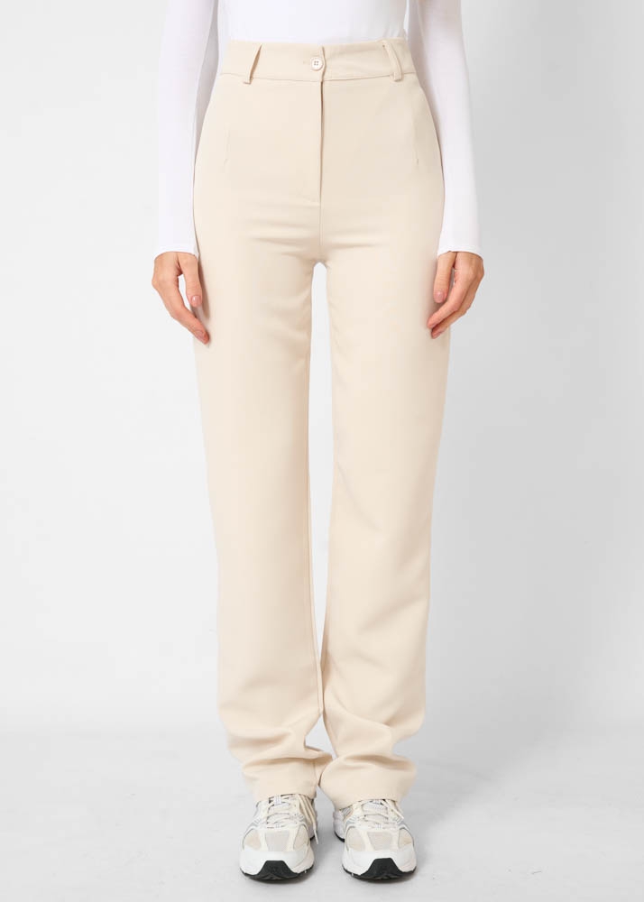 Romy pantalon tall creme