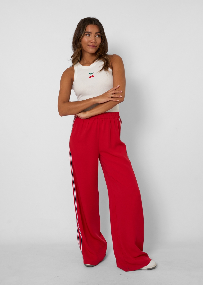 Gina broek rood