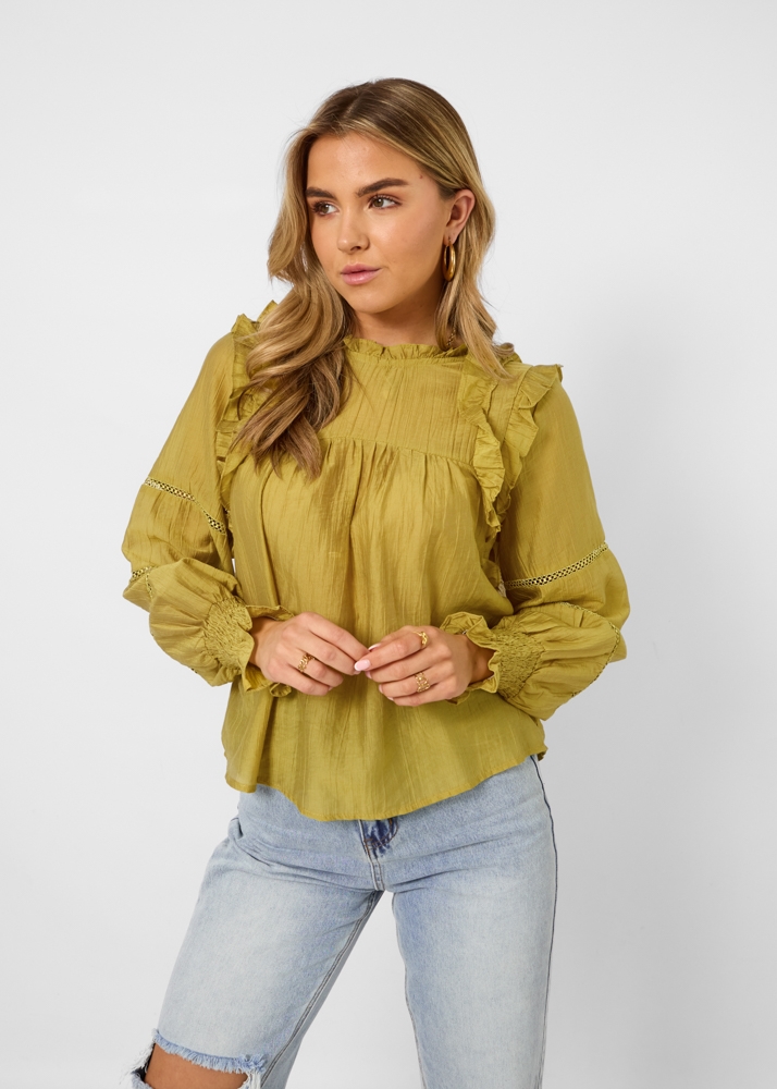 Harper blouse groen